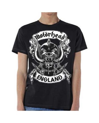 Тениска Rock Off Motorhead - Crossed Swords England Crest - 1