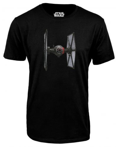 Тениска Star Wars - Tie Fighter, черна - 1