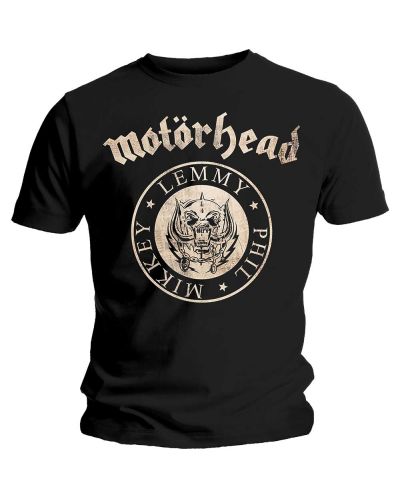 Тениска Rock Off Motorhead - Undercover Seal Newsprint - 1