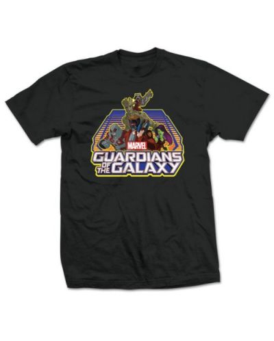 Тениска Rock Off Marvel Comics - Guardians of the Galaxy Group Logo - 1