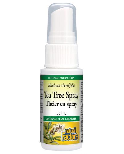Tea Tree Спрей за тяло, 30 ml, Natural Factors - 1