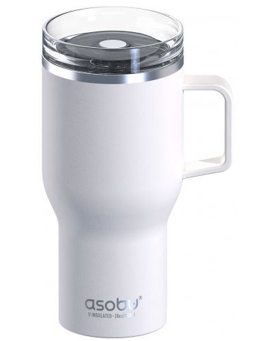 Термочаша Asobu 360 Mug - 840 ml, бяла - 1