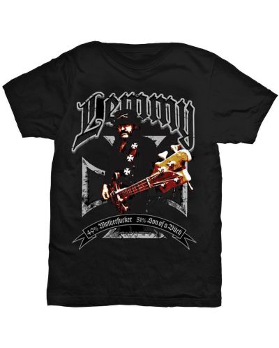 Тениска Rock Off Lemmy - Iron Cross 49% - 1