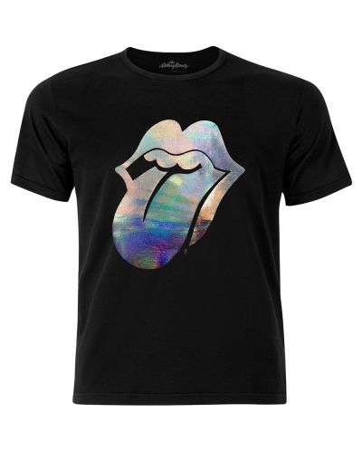 Тениска Rock Off The Rolling Stones Fashion - Foil Tongue - 1