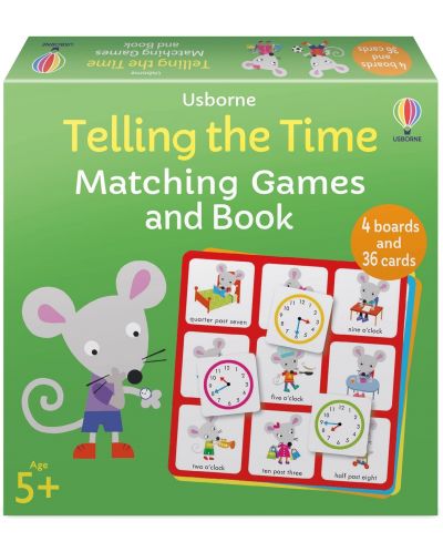 Telling the Time: Matching Games and Book - 1
