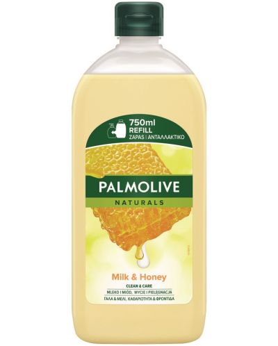 Palmolive Naturals Течен сапун, мляко и мед, 750 ml - 1