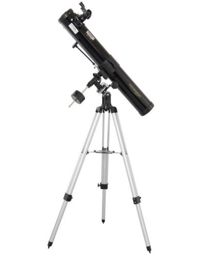 Телескоп Omegon - N 76/900 EQ-2, черен - 1