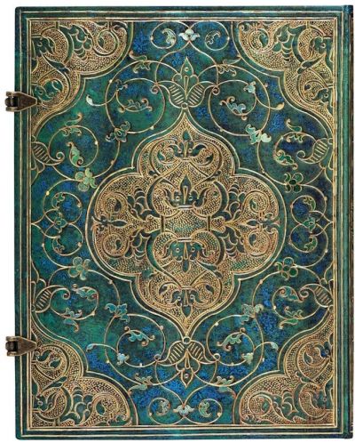 Тефтер Paperblanks Turquoise Chronicles - 18 х 23 cm, 72 листа - 3