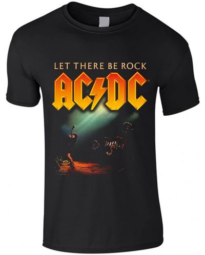 Тениска Plastic Head Music: AC/DC - Let There Be Rock - 1