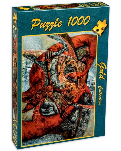 Пъзел Gold Puzzle от 1000 части - Тежестта на страстите - 2