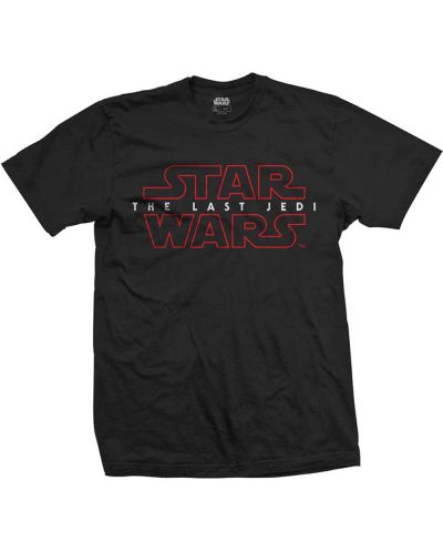 Тениска Rock Off Star Wars - Episode VIII The Last Jedi Logo - 1
