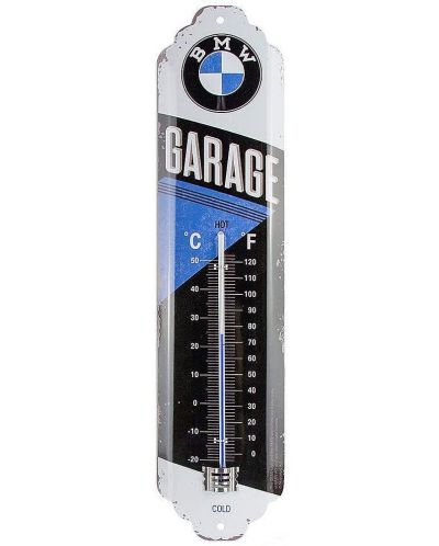Метален ретро термометър Nostalgic Art BMW - Garage - 1