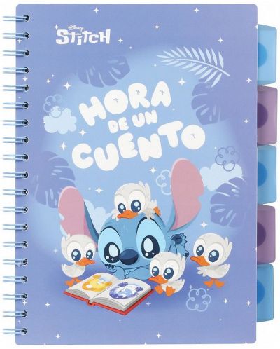 Тетрадка със спирала Cool Pack Disney - Stitch 3, B5, 100 листа - 1