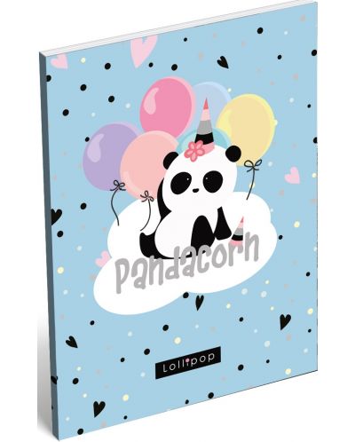 Тефтерче А7 Lizzy Card - Lollipop Pandacorn - 1