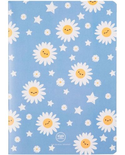 Тетрадка Cool Pack Daisy Sun - A5, 32 листа, тесни цветни редове - 1