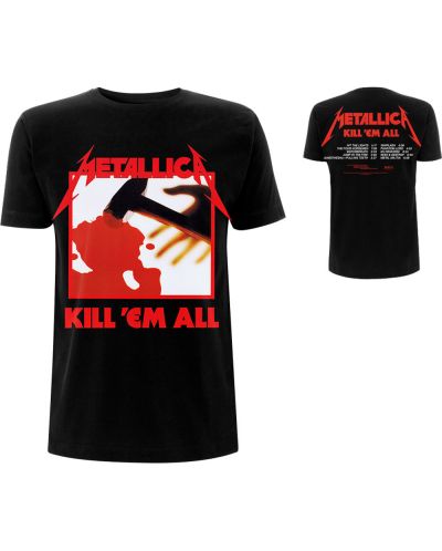 Тениска Rock Off Metallica - Kill 'Em All Tracks - 1