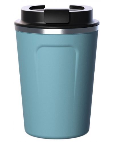 Термочаша Asobu Coffee Compact - 380 ml, синя - 1