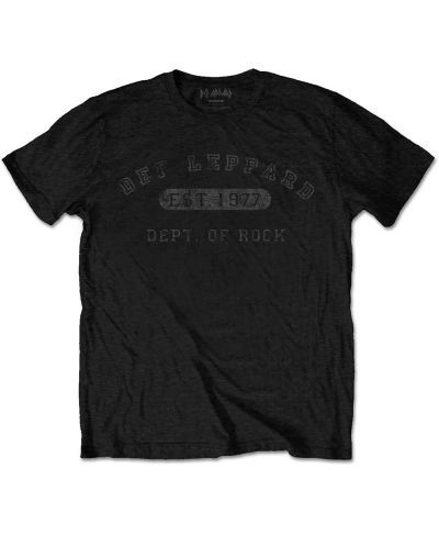 Тениска Rock Off Def Leppard - Collegiate Logo - 1