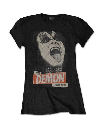 Тениска Rock Off KISS Ladies - The Demon Rock - 1