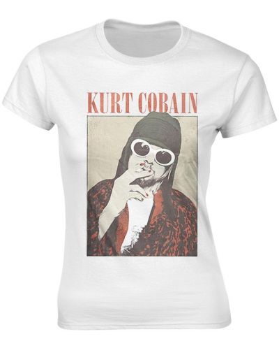 Тениска Plastic Head Music: Kurt Cobain - Cigarette - 1