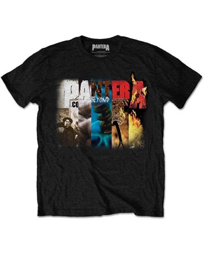 Тениска Rock Off Pantera - Album Collage - 1
