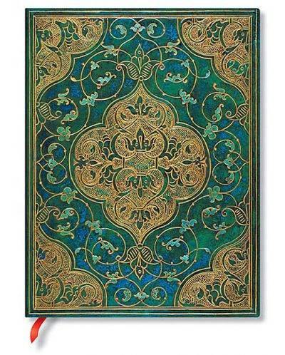 Тефтер Paperblanks - Turquoise, 18 х 23 cm, 88 листа - 1