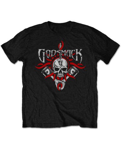 Тениска Rock Off Godsmack - Chrome Pistons ( Pack) - 1