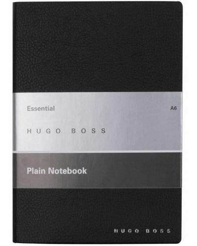 Тефтер Hugo Boss Essential Storyline - A6, бели листа, черен - 1