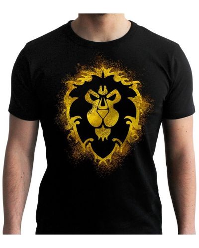 Тениска ABYstyle Games: World of Warcraft - Alliance Symbol - 1
