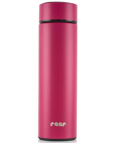 Термос с широко гърло Reer - Colour Design, червен, 450 ml - 2