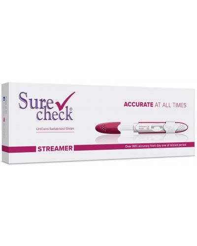 SureCheck Тест за бременност, писалка, UniComs - 1