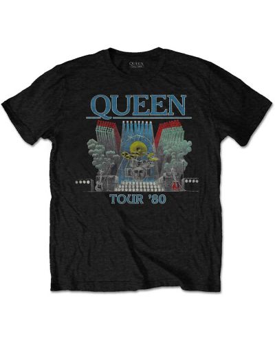 Тениска Rock Off Queen - Tour '80 - 1