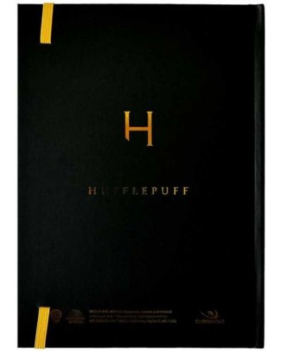 Тефтер с книгоразделител CineReplicas Movies: Harry Potter - Hufflepuff, формат А5 - 5