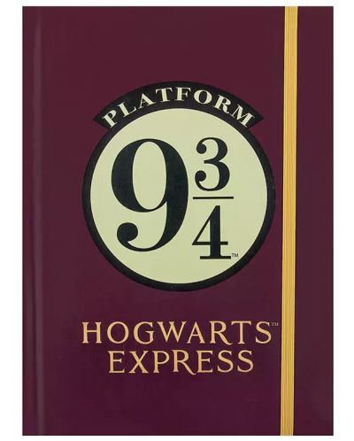 Тефтер Cinereplicas Movies: Harry Potter - Hogwarts Express, формат А5 - 1