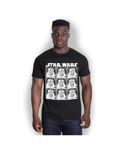 Тениска Rock Off Star Wars - Vader Repeat - 1