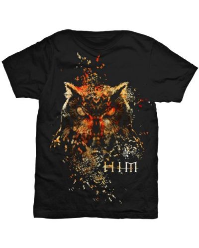Тениска Rock Off HIM - Owl Colour - 1