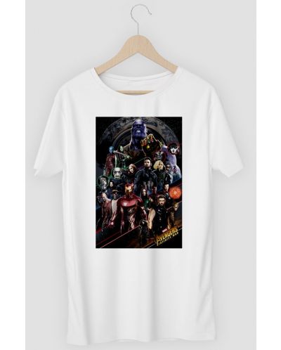 Тениска Avengers Infinity War - Team, бяла - 1
