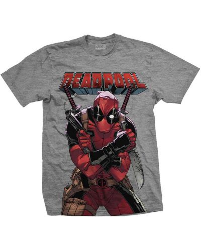 Тениска Rock Off Marvel Comics - Deadpool Big Print