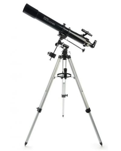 Телескоп Celestron - PowerSeeker 80 EQ, 80/900, черен - 1