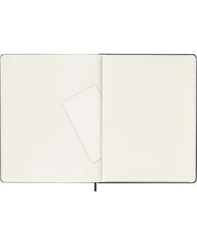 Тефтер с твърди корици Moleskine Classic Extra XL - Черен, комбинирани страници - 6