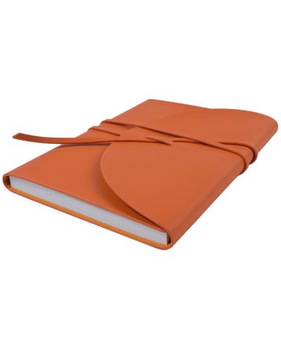 Тефтер Victoria's Journals Pella - Оранжев, пластична корица, 96 листа, на редове, А5 - 2