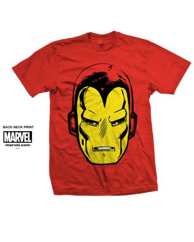 Тениска Rock Off Marvel Comics - Iron Man Big Head - 1