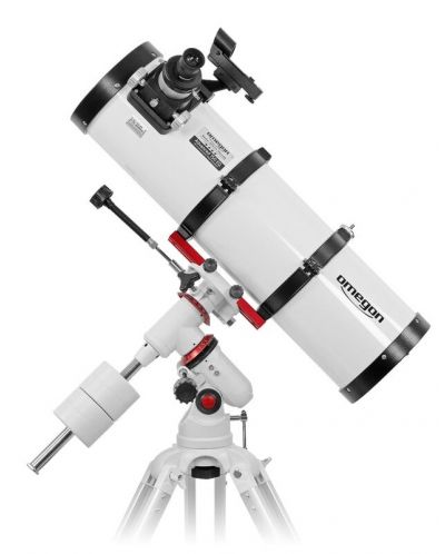 Телескоп Omegon - Advanced 150/750 EQ-320, бял - 2