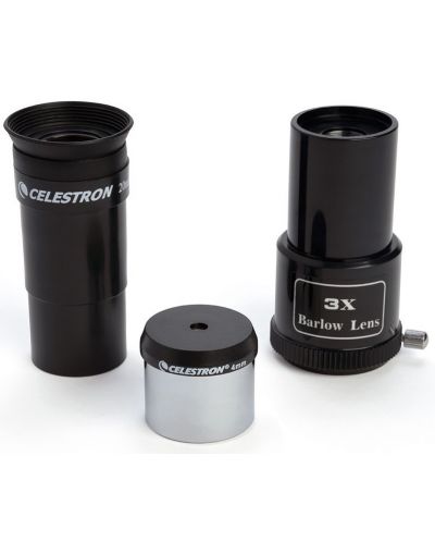 Телескоп Celestron - PowerSeeker 114EQ, черен - 7