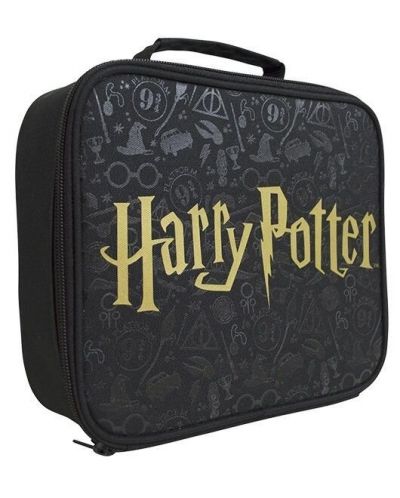 Термоизолираща чанта за обяд Kids Euroswan - Harry Potter Gold Logo - 2