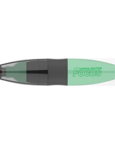 Текст маркер Ico Focus - пастелно зелен - 1