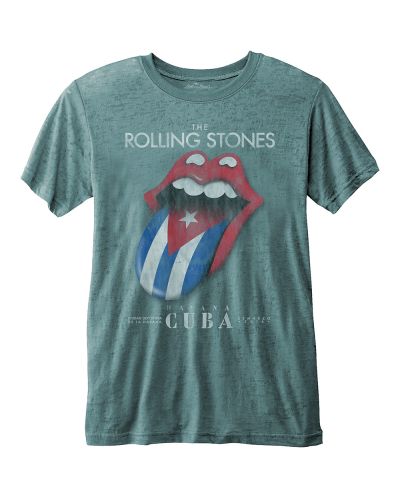 Тениска Rock Off The Rolling Stones Fashion - Havana Cuba - 1