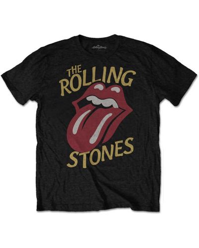 Тениска Rock Off The Rolling Stones - Vintage Typeface - 1