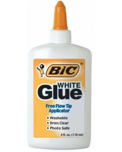 Лепило Bic - White Glue, 118 ml - 1
