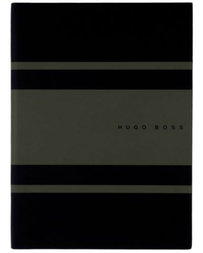 Тефтер Hugo Boss Gear Matrix - A5, тъмнозелен - 1